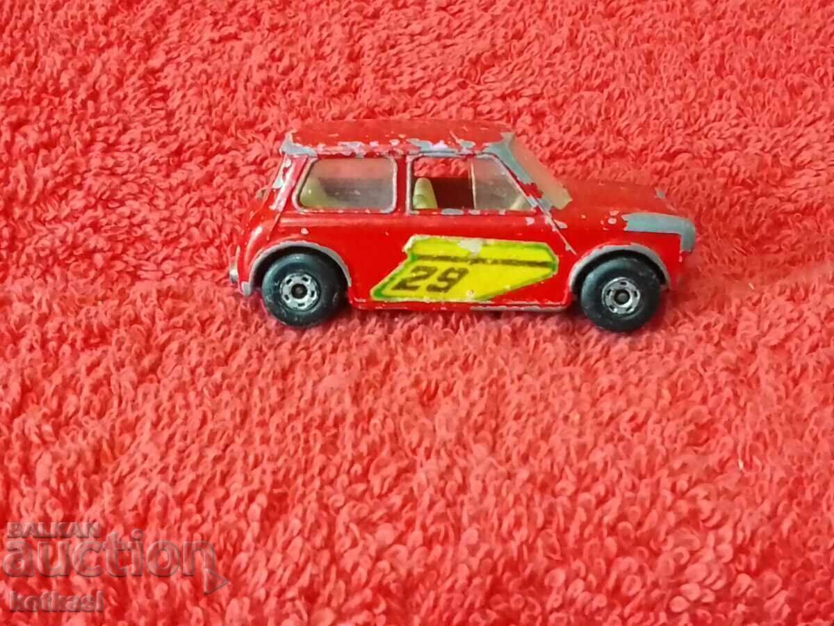 Доставка на Стар модел кола RACING MINI 1970 MATCHBOX ENGLAND LESNEY
