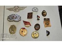 LOT OF BADGES GERMANY GDR ROW B Z C !!!!!