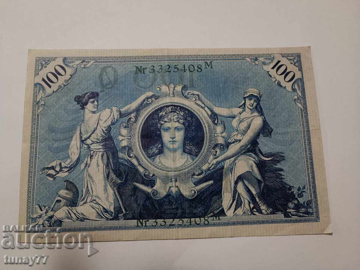 Banknote 100 Juarez 1908 Period/Provinces/Banks Reichsbank