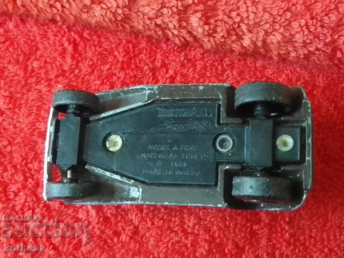 Old metal car 1979 model A FORD MATCHBOX MACAU - 6 Old metal car 1979 model A FORD MATCHBOX MACAU - 6