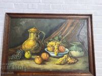 Very old original oil on canvas painting from 1979