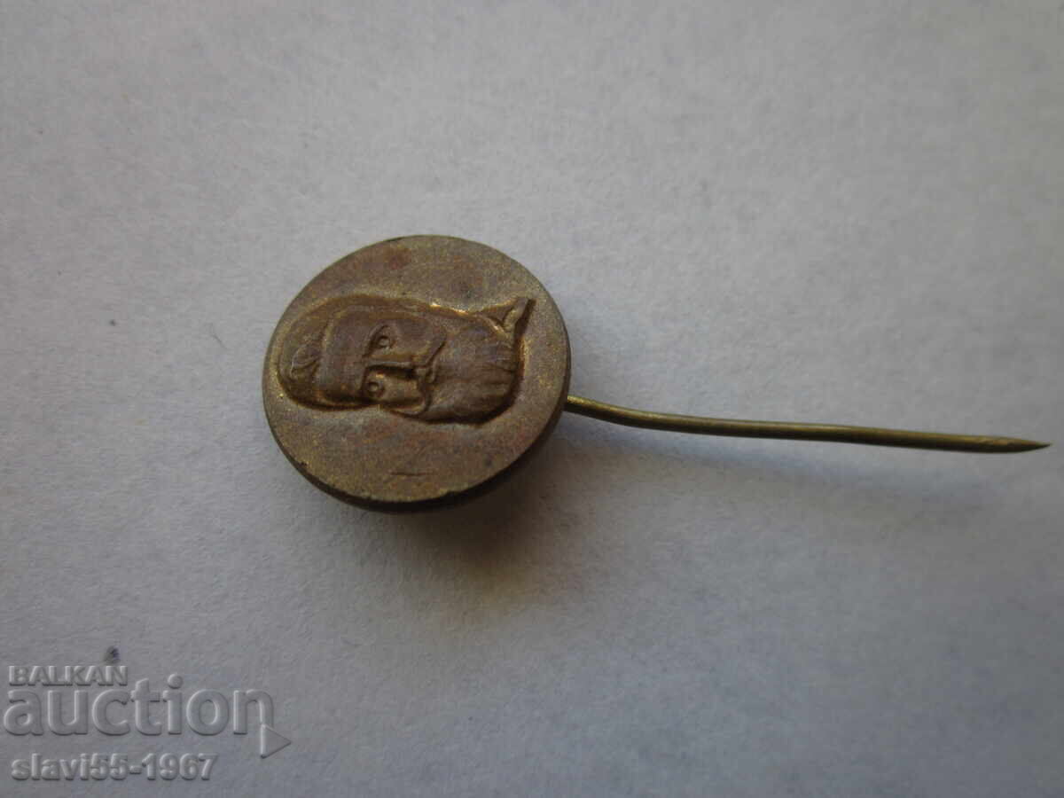 Auction  METAL BADGE HRISTO BOTEV BZC !!!