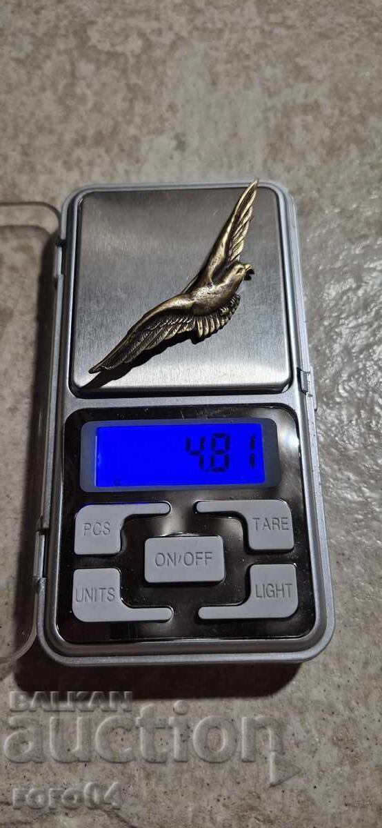 PILOT BADGE - KINGDOM OF BULGARIA - 7 PILOT BADGE - KINGDOM OF BULGARIA - 7