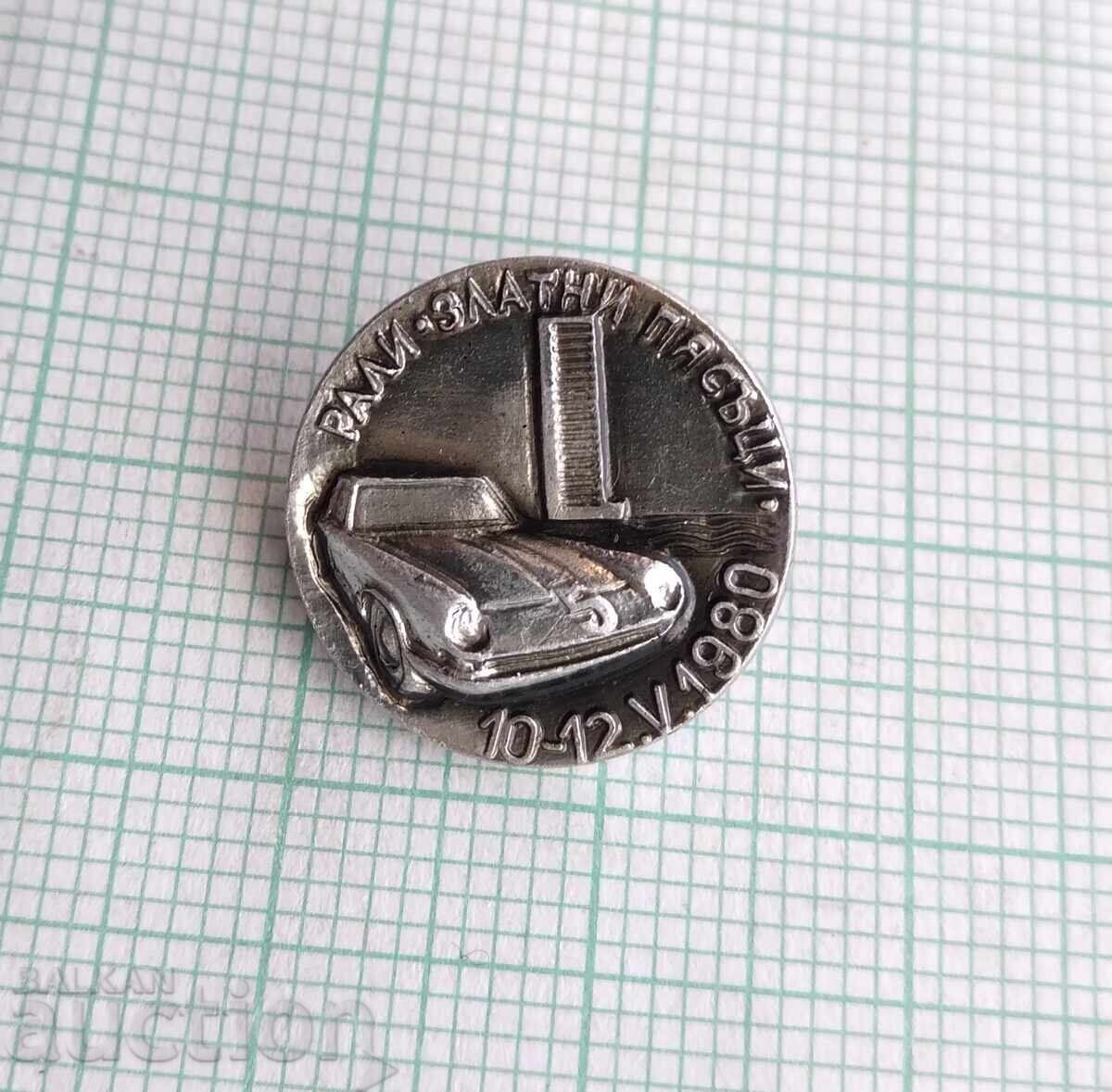 17398 Badge - Golden Sands Car Rally 1980 with price 2.00 BGN | € 1.02 17398 Badge - Golden Sands Car Rally 1980 with price 2.00 BGN | € 1.02