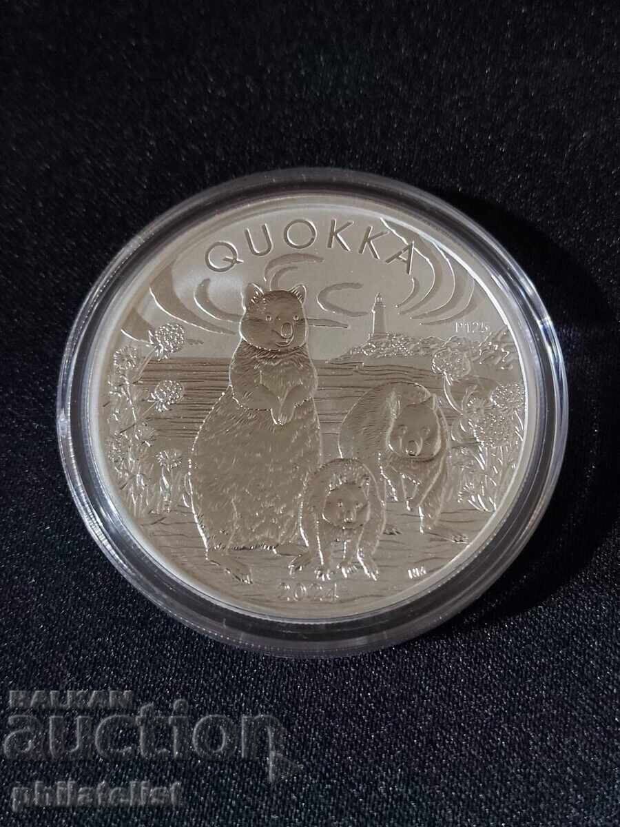 Australia 2024 – 1 Dollar – Quokka 1 OZ, Silver Coin PM