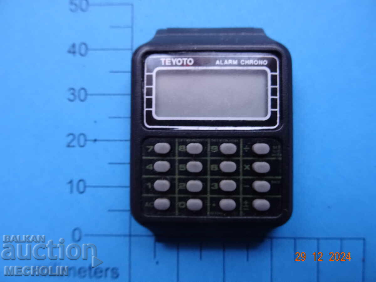 TEYOTO QUARTZ WATCH WITH CHRISTMAS TREE with price 10.00 BGN | € 5.11 TEYOTO QUARTZ WATCH WITH CHRISTMAS TREE with price 10.00 BGN | € 5.11