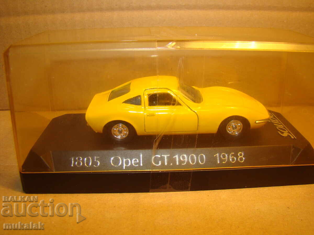Auction 1/43 SOLIDO OPEL GT MODEL CAR TOY Auction 1/43 SOLIDO OPEL GT MODEL CAR TOY