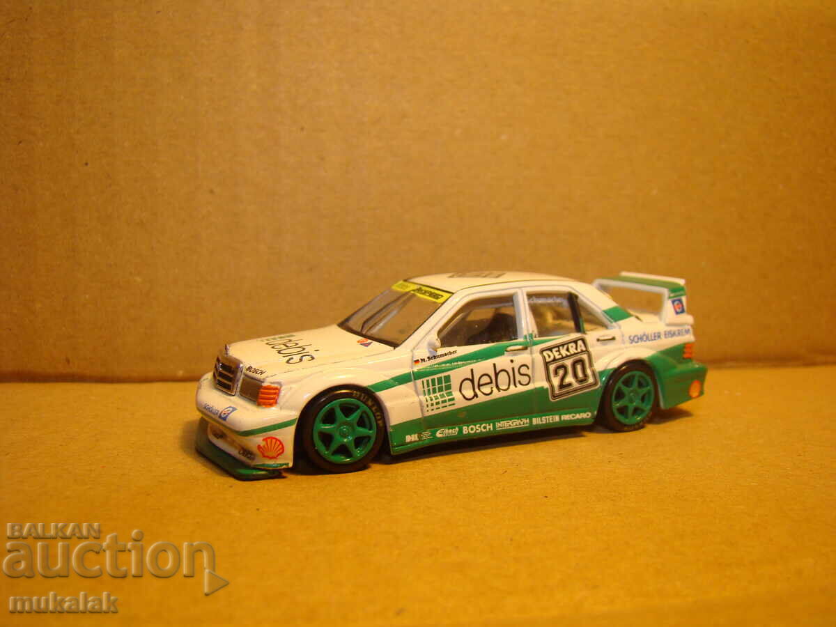 1/64 MICROCHAMPS MERCEDES BENZ 190 EVO RALLY MODEL CAR