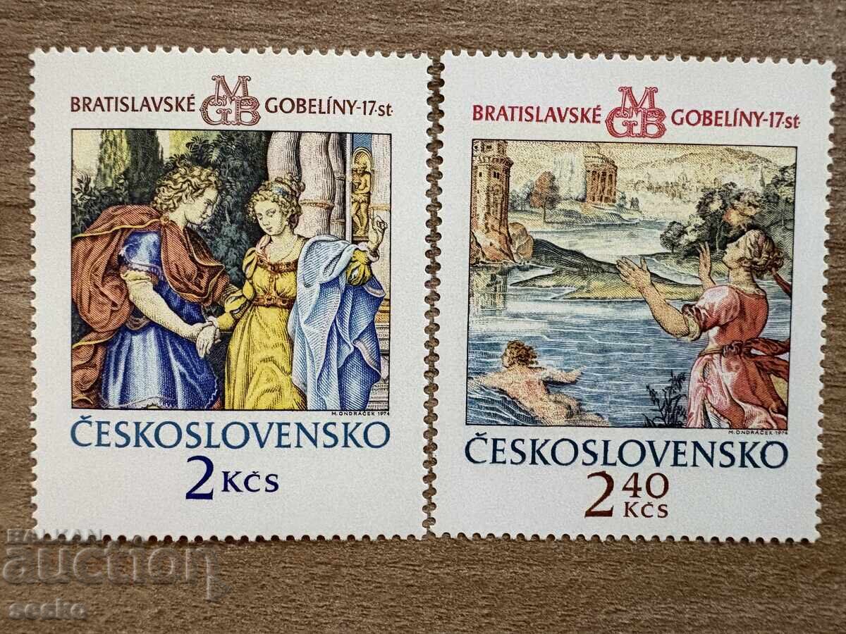 Cehoslovacia - Tapiseria Bratislava (1974) MNH