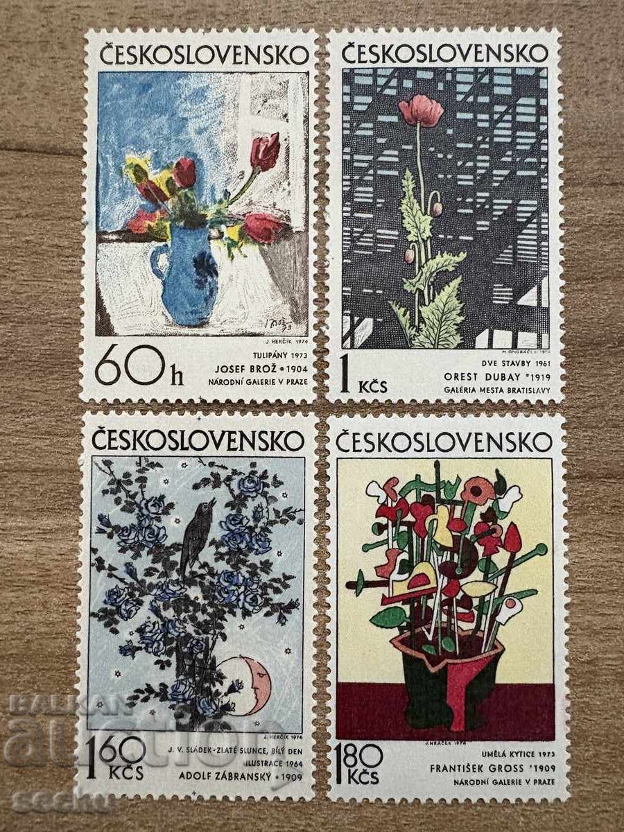 Чехословакия - Чехословашко графично изкуство (1974) MNH