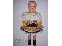 OLD DOLL. COSTUME. RUBBER, PLASTIC. GERMANY