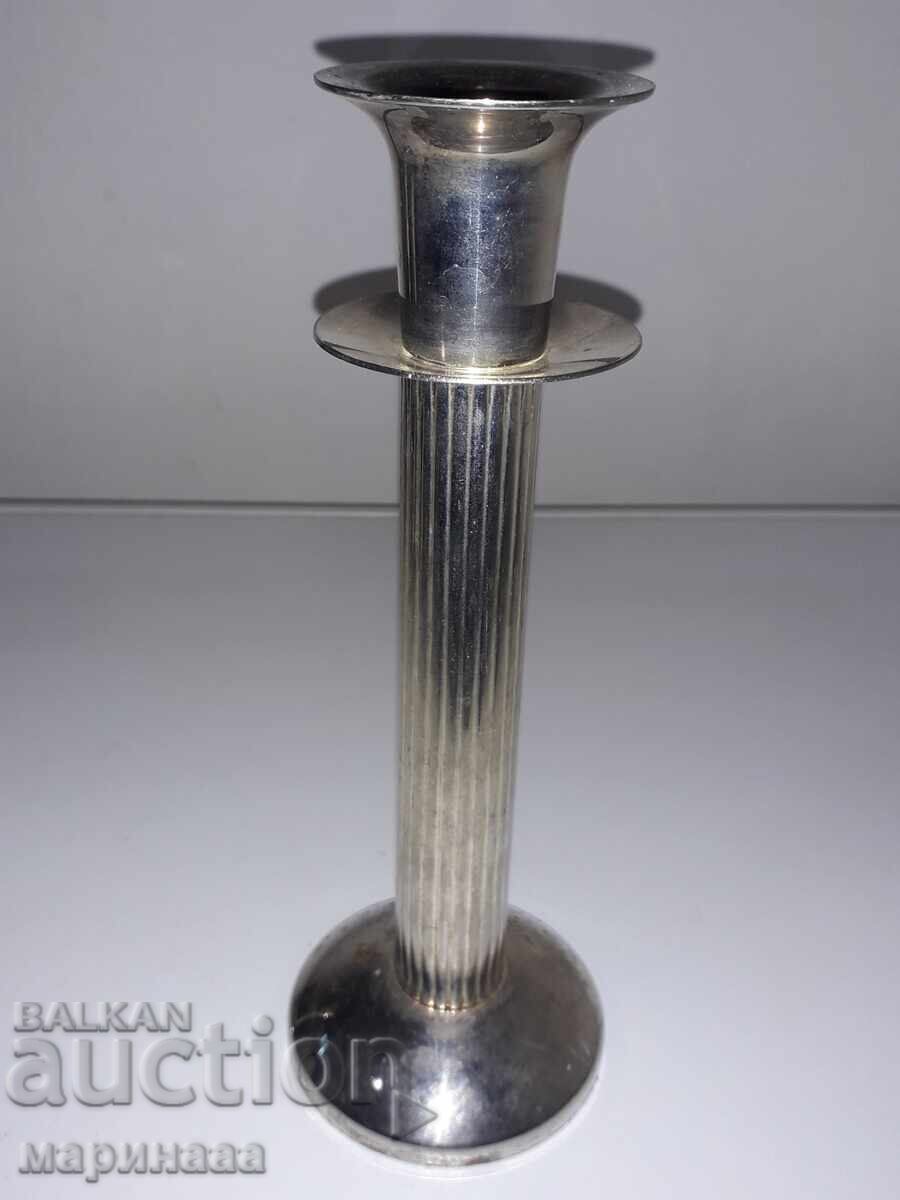 STAR SILVER-PLATED CANDLESTICK with price 3.00 BGN | € 1.53 STAR SILVER-PLATED CANDLESTICK with price 3.00 BGN | € 1.53