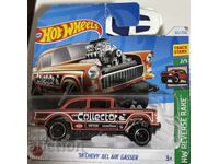 Метална кола Hot Wheels, '55 Chevy Bel Air Gasser, 1:64, цвя