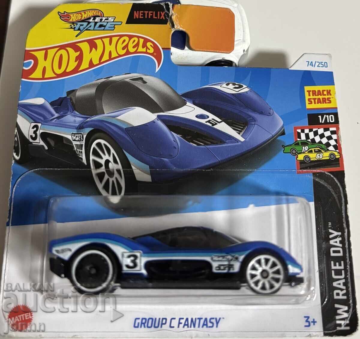 Hot Wheels diecast car, Group C Fantasy, 1:64