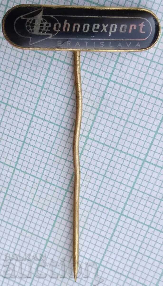 17433 Badge - Technoexport Bratislava with price 1.00 BGN | € 0.51 17433 Badge - Technoexport Bratislava with price 1.00 BGN | € 0.51