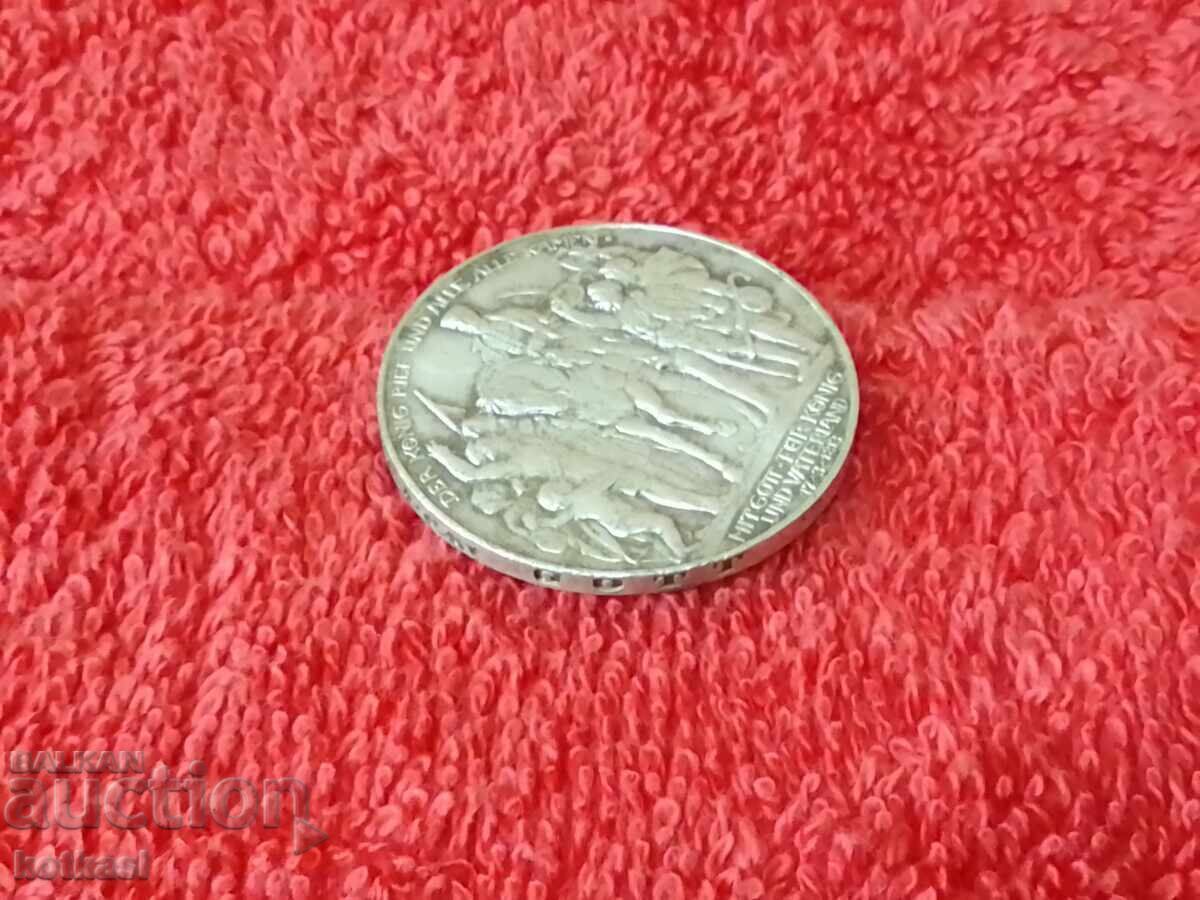 Old silver coin 3 marks 1913 Germany Prussia quality - 7 Old silver coin 3 marks 1913 Germany Prussia quality - 7
