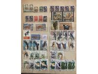 Lot, collection of old stamps from the USSR - From 1961 to 1990 - 708 pieces