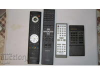 Remotes for TV and AUDIO SYSTEM