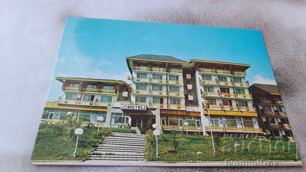 Carte poștală Blagoevgrad Hotel Riltsi 1988