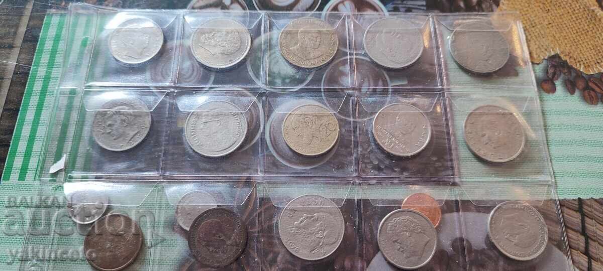 O mulțime de monede „Bărbați” cu preț 202.00 BGN | € 103.28