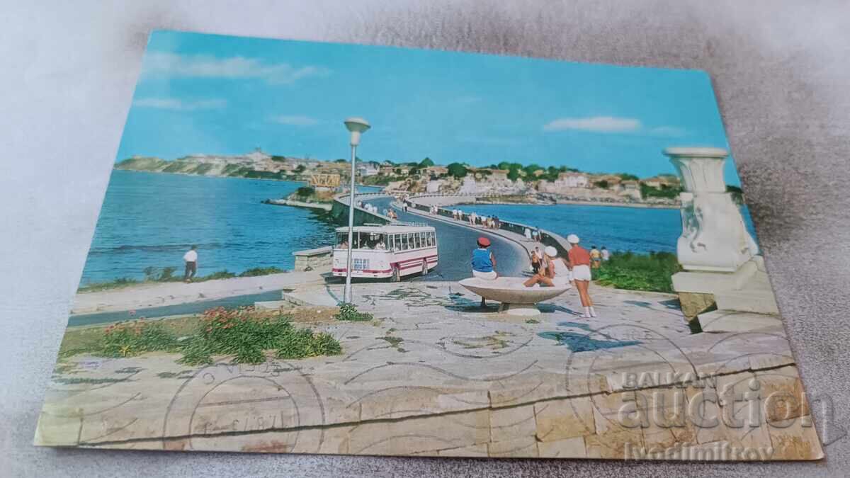 Postcard Nessebar General view 1973