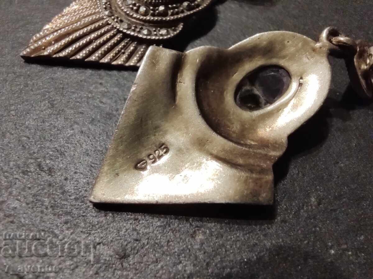 Earrings long earrings - jewelry, stones 30.12.24 - 5