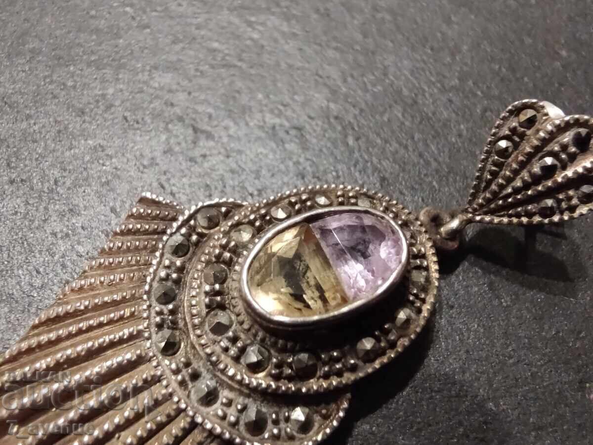 Earrings long earrings - jewelry, stones 30.12.24 - 6