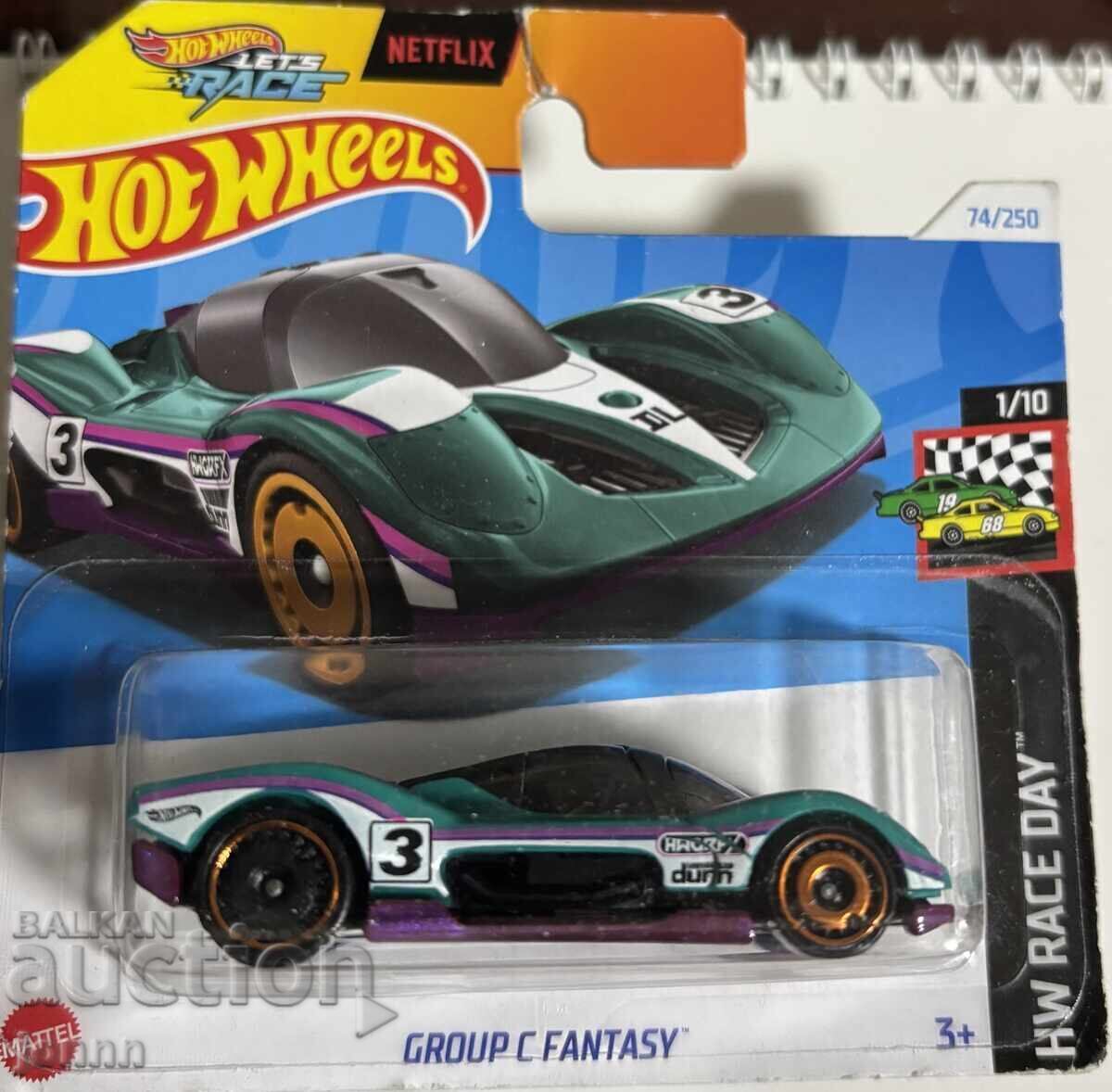 Hot Wheels Group C Fantasy new green на 1/64