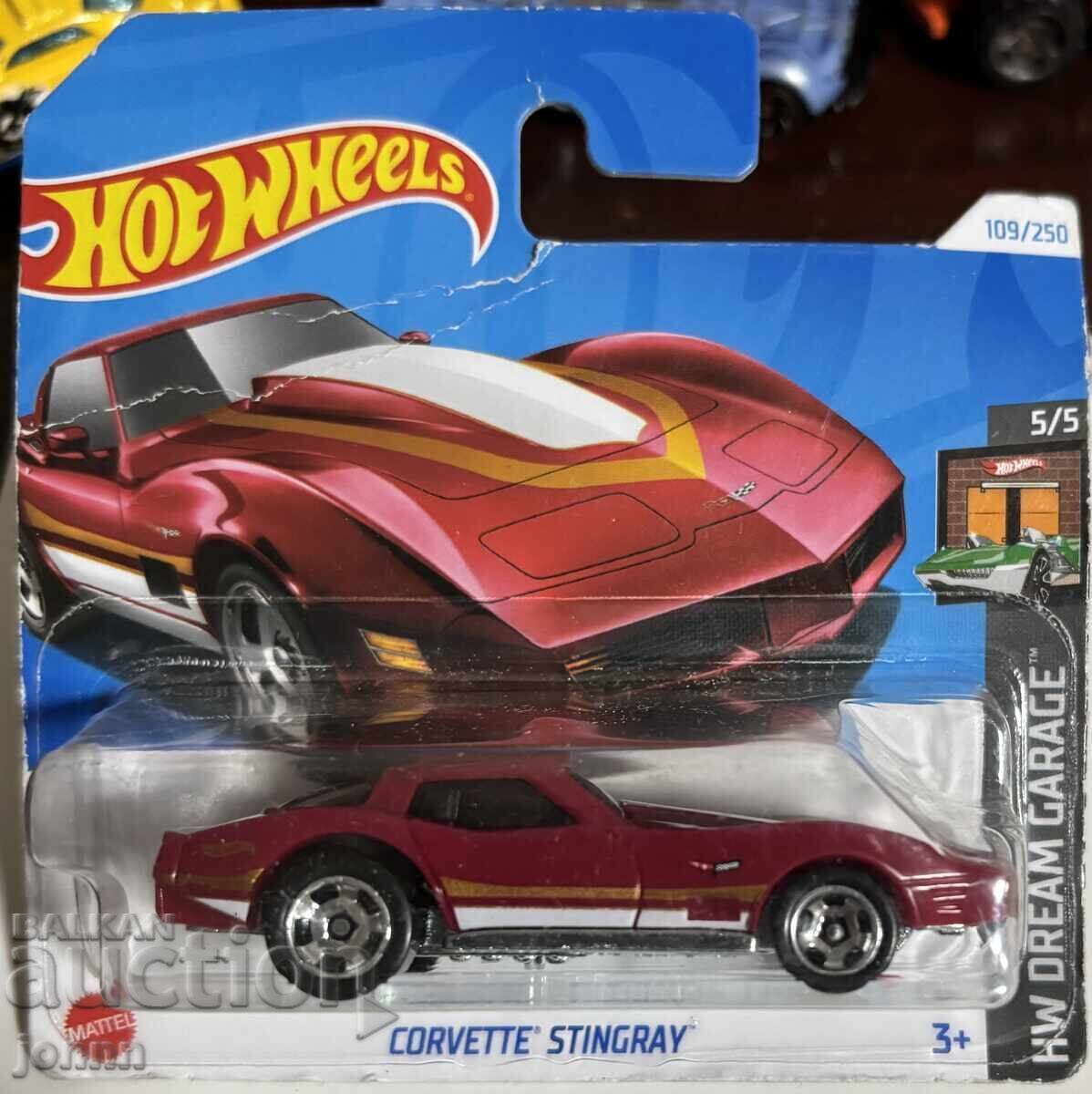 Hot Wheels Dream Garage Corvette Stingray, Βουργουνδία