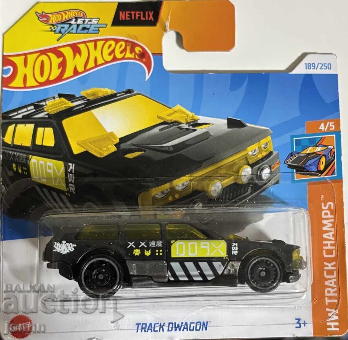 Hot Wheels 2024 TRACK DWAGON, черен