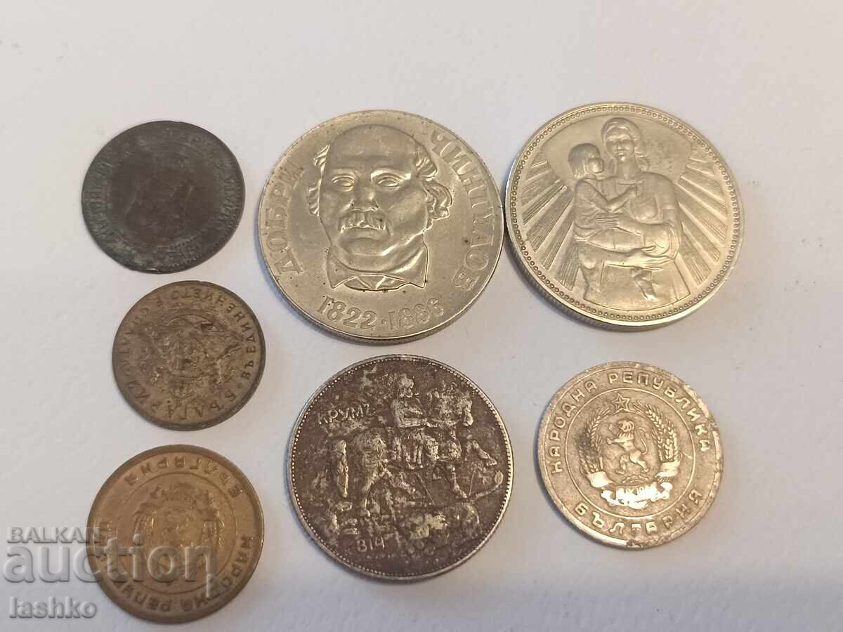 Auction Lot of Bulgarian coins Auction Lot of Bulgarian coins