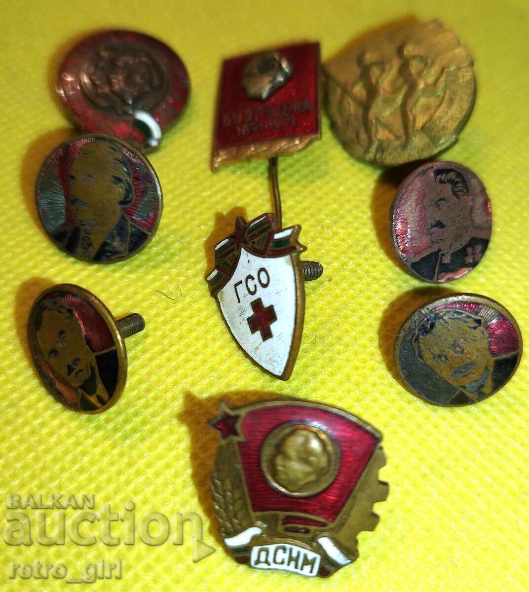 Auction Breastplates Bulgaria - 9 pieces. Auction Breastplates Bulgaria - 9 pieces.