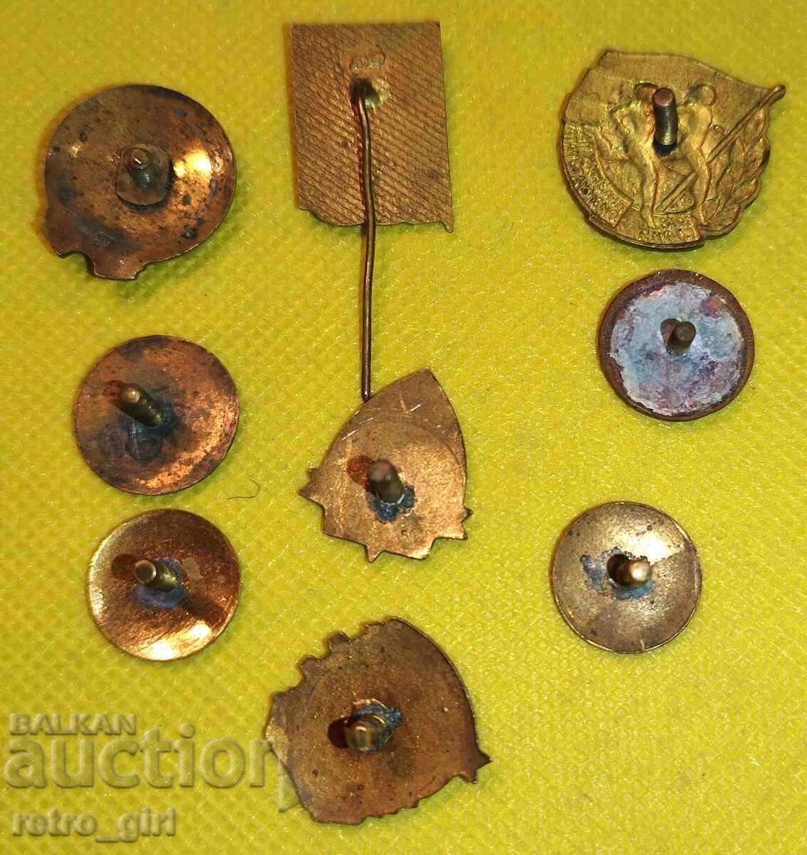 Breastplates Bulgaria - 9 pieces. - 5 Breastplates Bulgaria - 9 pieces. - 5