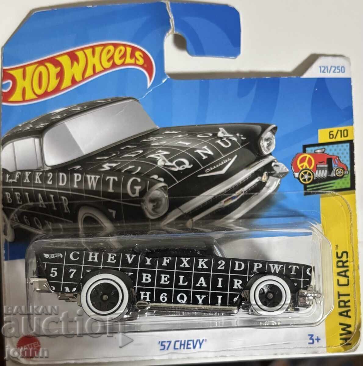 Количка Chevy Hot Wheels '57