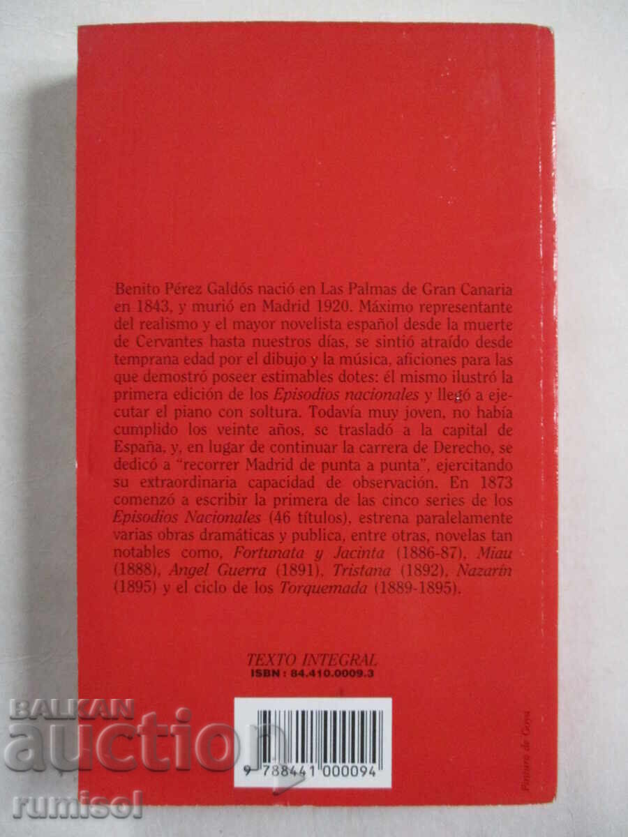 Livrarea Misericordia - Benito Pérez Galdós