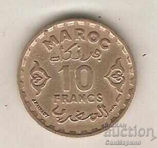 + Maroc 10 franci AN 1371