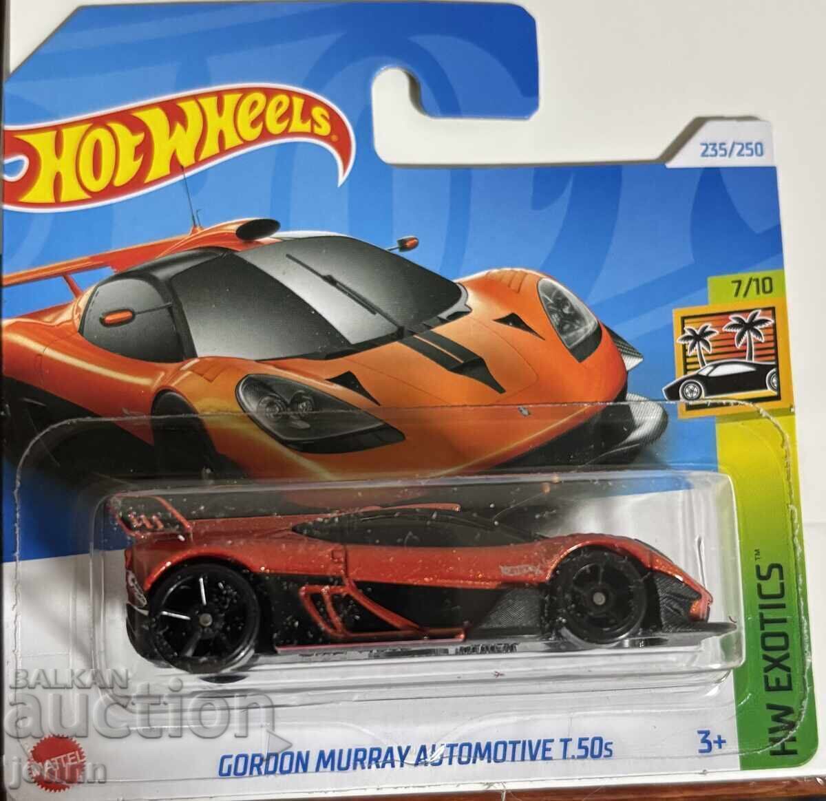 Hot Wheels, Gordon Murray Automotive T.50s, 1:64, μέταλλο