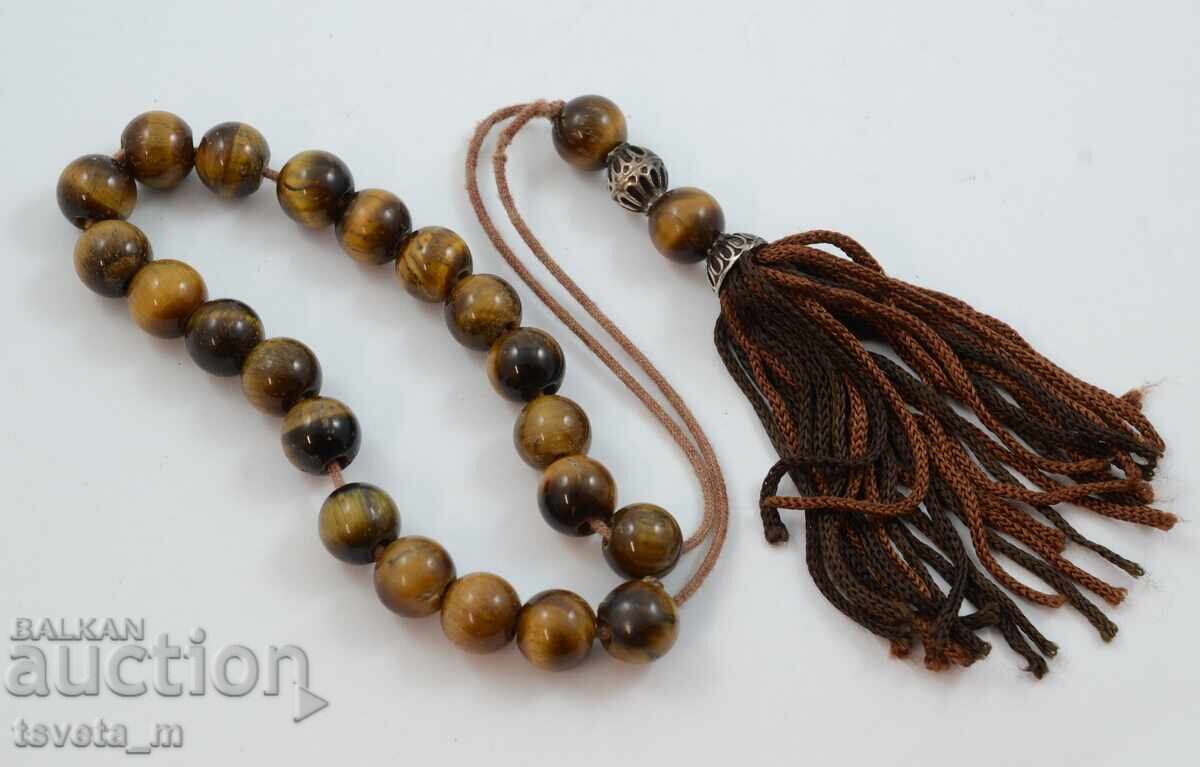 Rozariu, ochi de tigru cu preț 35.00 BGN | € 17.90