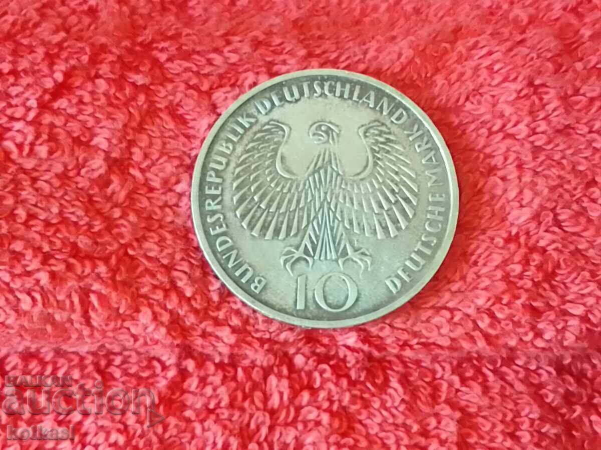 Silver coin 10 marks Olympics Munich 1972 Germany with price 35.50 BGN | € 18.15 Silver coin 10 marks Olympics Munich 1972 Germany with price 35.50 BGN | € 18.15