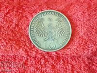 Silver coin 10 marks Olympics Munich 1972 Germany