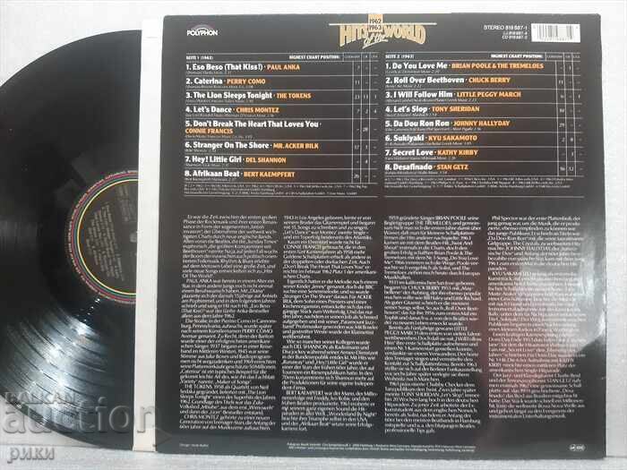 Hits Of The World 1962/1963 with price 18.00 BGN | € 9.20 Hits Of The World 1962/1963 with price 18.00 BGN | € 9.20