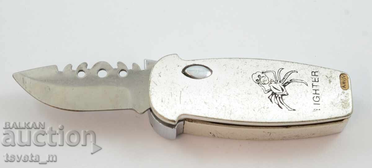Delivery of Gas lighter with pocket knife