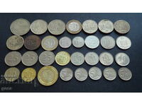 Lot of exchange coins Turkey - 31 pcs.