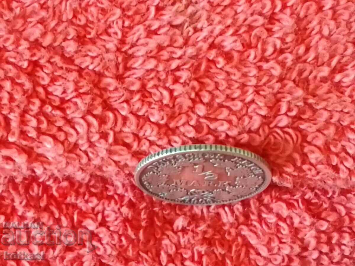Moneda de argint 1/2 marcă 1906 F Germania calitate - 7 Moneda de argint 1/2 marcă 1906 F Germania calitate - 7