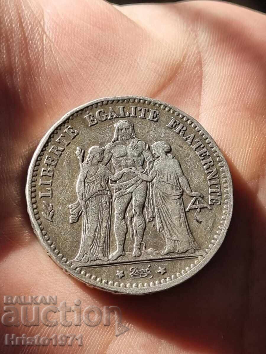 5 франка 1876 К с цена 90.00 лв. | € 46.02 5 франка 1876 К с цена 90.00 лв. | € 46.02