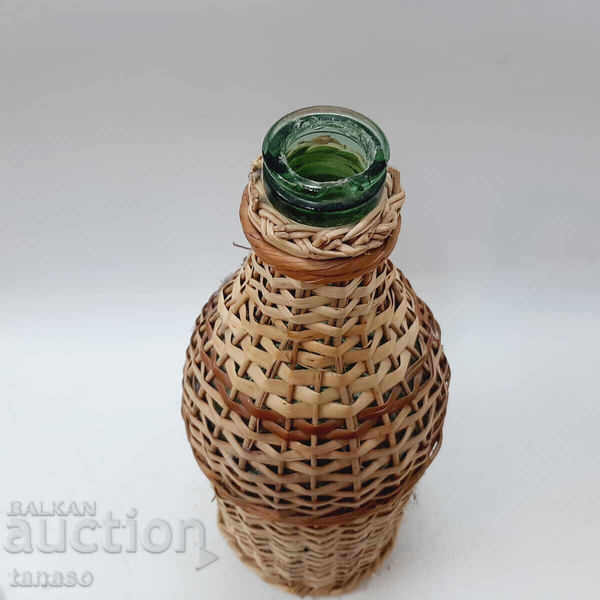 Γυάλινη νταμιτζάνα με ψάθινη πλεξούδα (11.1) - 5 Γυάλινη νταμιτζάνα με ψάθινη πλεξούδα (11.1) - 5