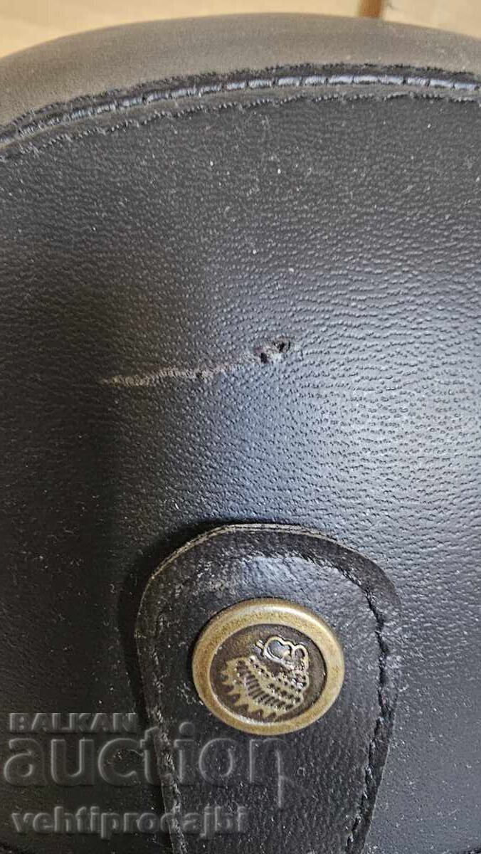 Helmet, covered with leather/composite, lightweight/ with price 50.00 BGN | € 25.56 Helmet, covered with leather/composite, lightweight/ with price 50.00 BGN | € 25.56