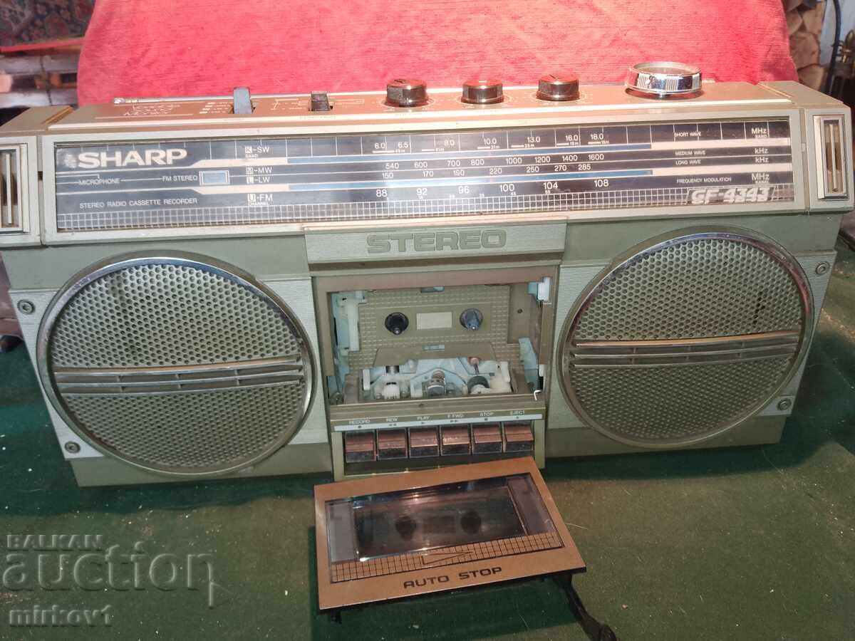 Radio Cassette Player SHARP GF-4343H(BR)