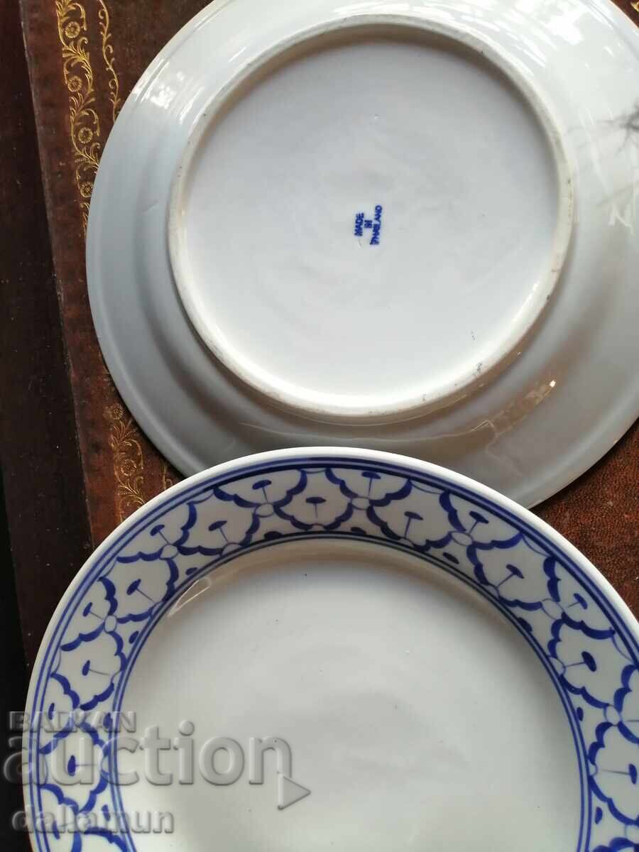 pair of porcelain plates 20 cm with print with price 16.00 BGN | € 8.18 pair of porcelain plates 20 cm with print with price 16.00 BGN | € 8.18