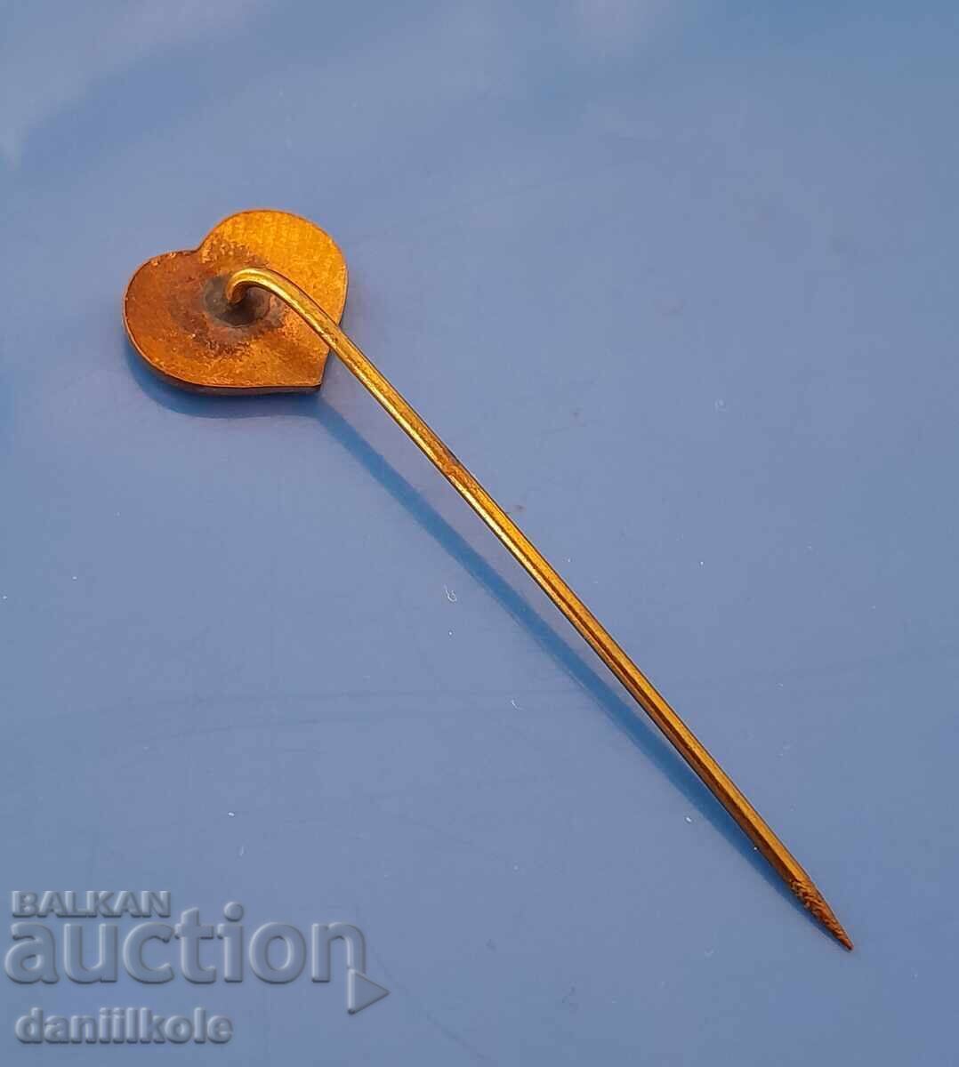 *$*Y*$* ЦАРСТВО БЪЛГАРИЯ ЗНАЧКА СЪРЦЕ ЕМАЙЛ БУКВА "А"*$*Y*$* - 5 *$*Y*$* ЦАРСТВО БЪЛГАРИЯ ЗНАЧКА СЪРЦЕ ЕМАЙЛ БУКВА "А"*$*Y*$* - 5